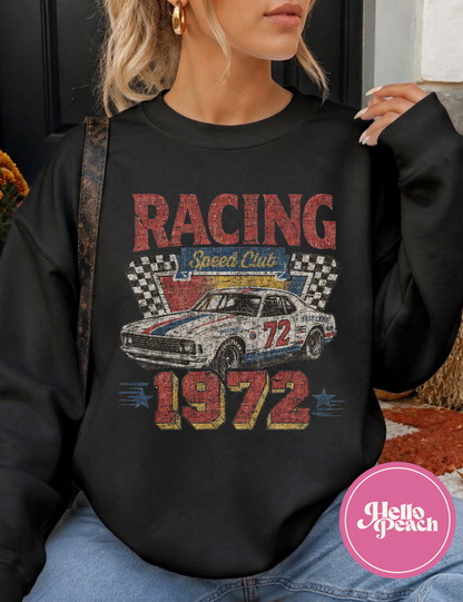 Retro Nascar Crewneck