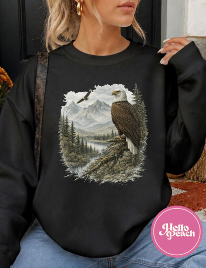 All American Eagle Crewneck
