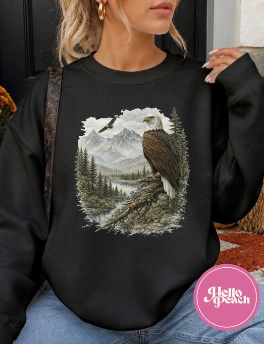 All American Eagle Crewneck