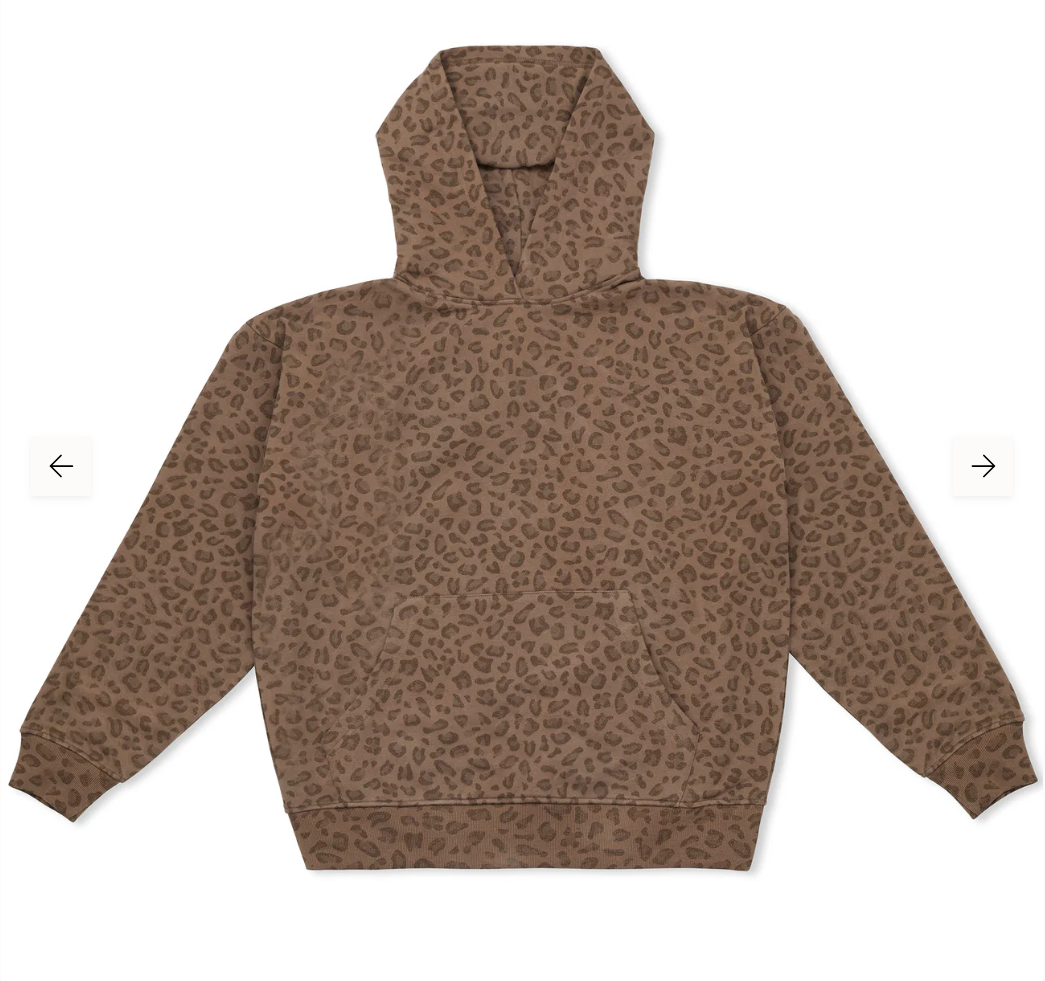 Vintage Leopard Hoodie