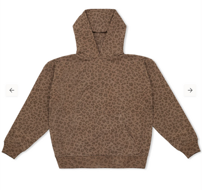 Vintage Leopard Hoodie