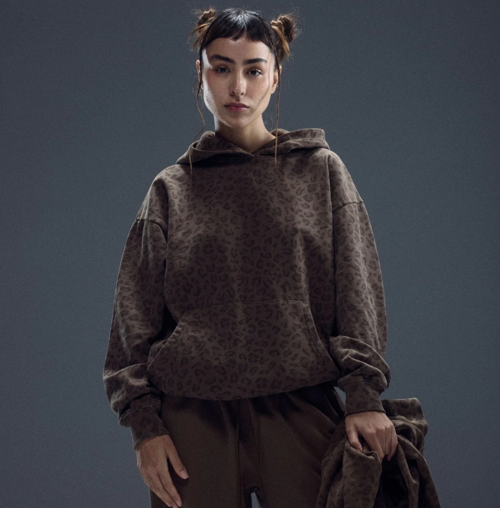 Vintage Leopard Hoodie