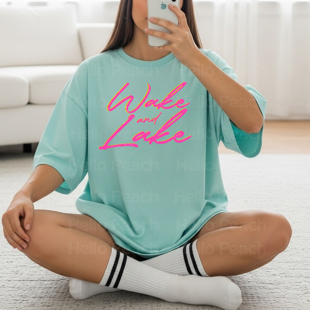 Wake and Lake Tee