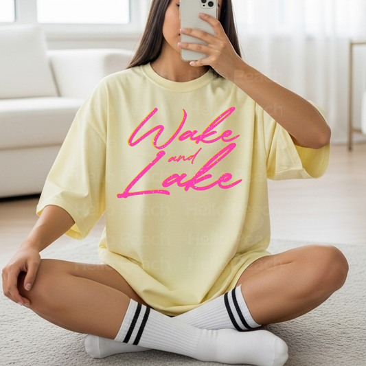 Wake and Lake Tee