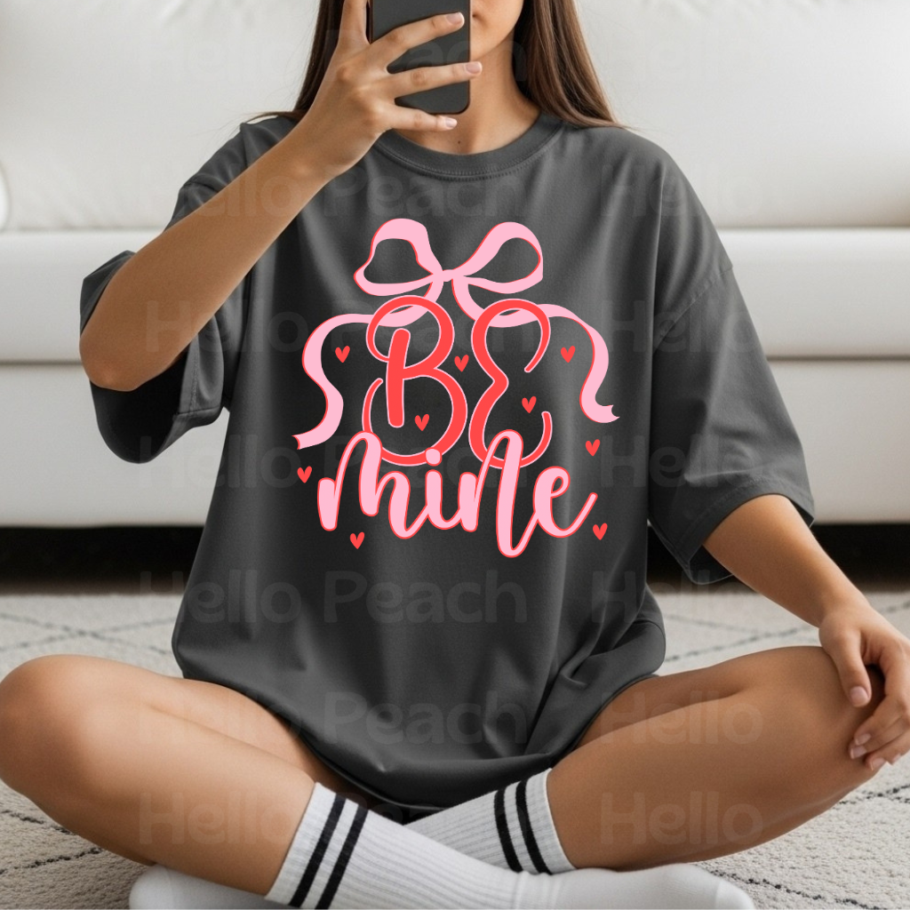 Be Mine With Bows Tee or Sweatshirt