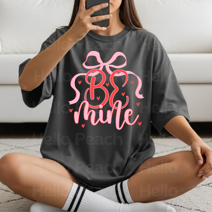 Be Mine With Bows Tee or Sweatshirt