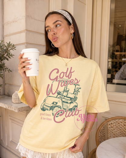 Golf Wives Club Tee