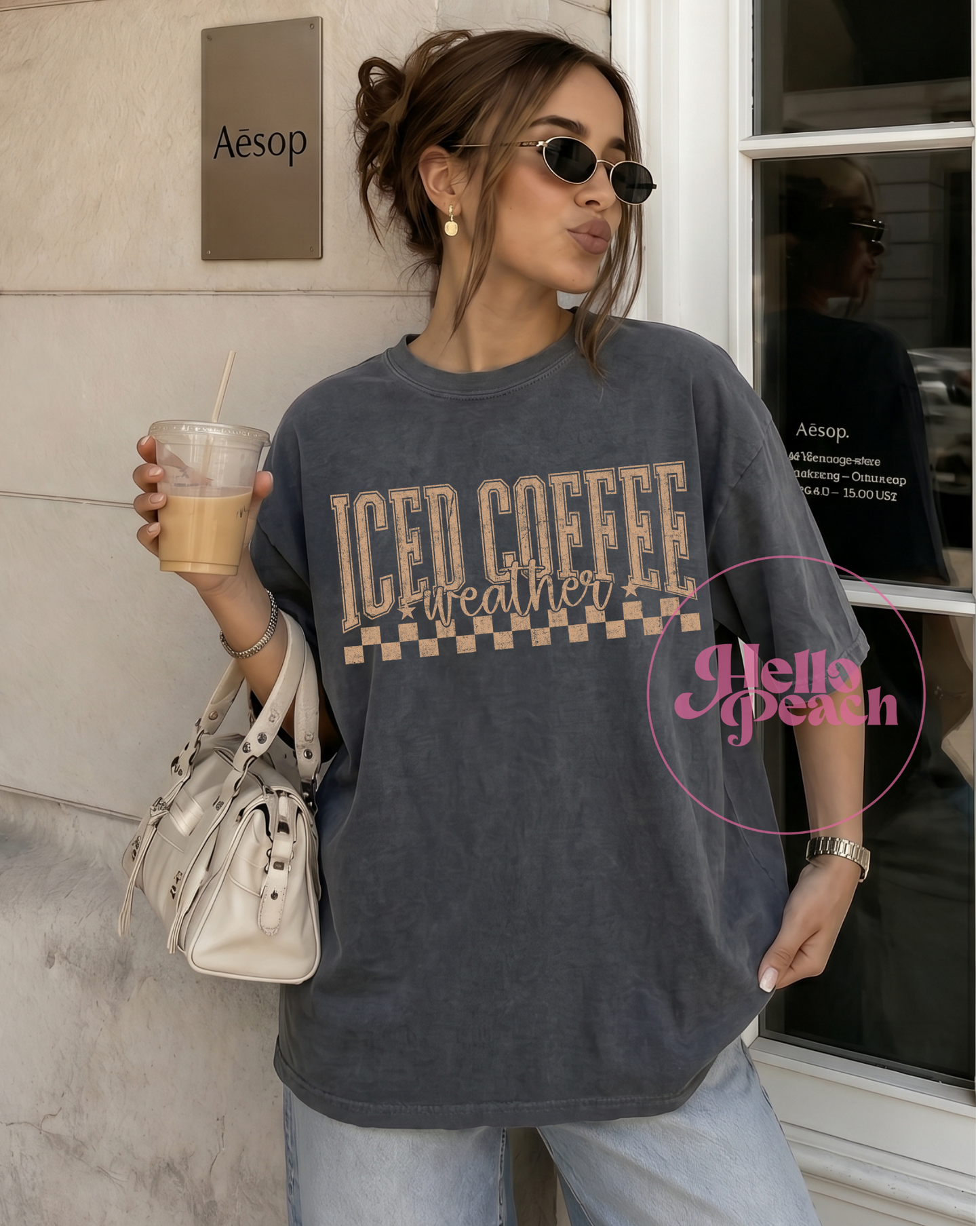 Iced Coffee Weather Tee