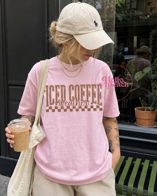 Iced Coffee Weather Tee