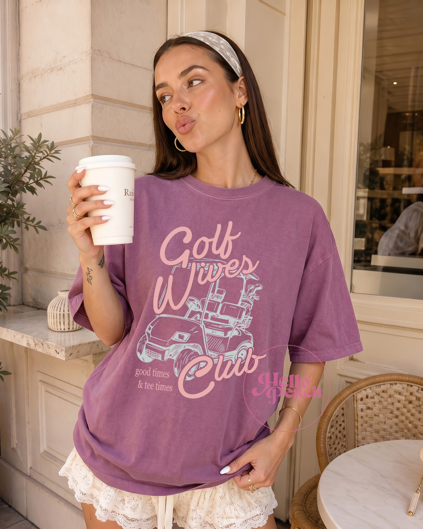 Golf Wives Club Tee