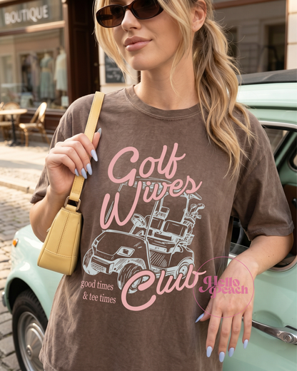 Golf Wives Club Tee