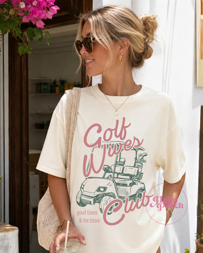 Golf Wives Club Tee