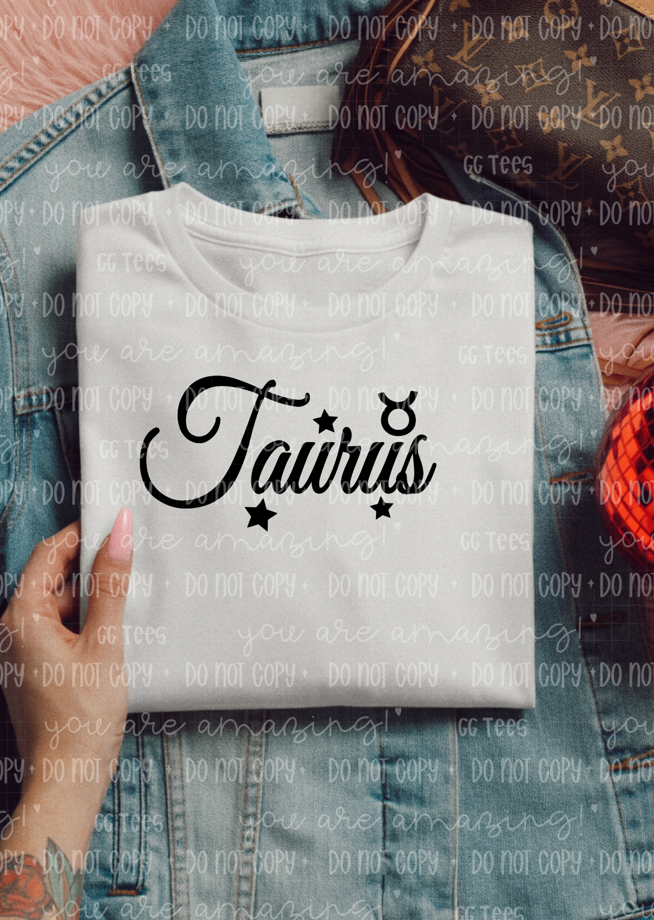 Taurus Zodiac Sign Tee