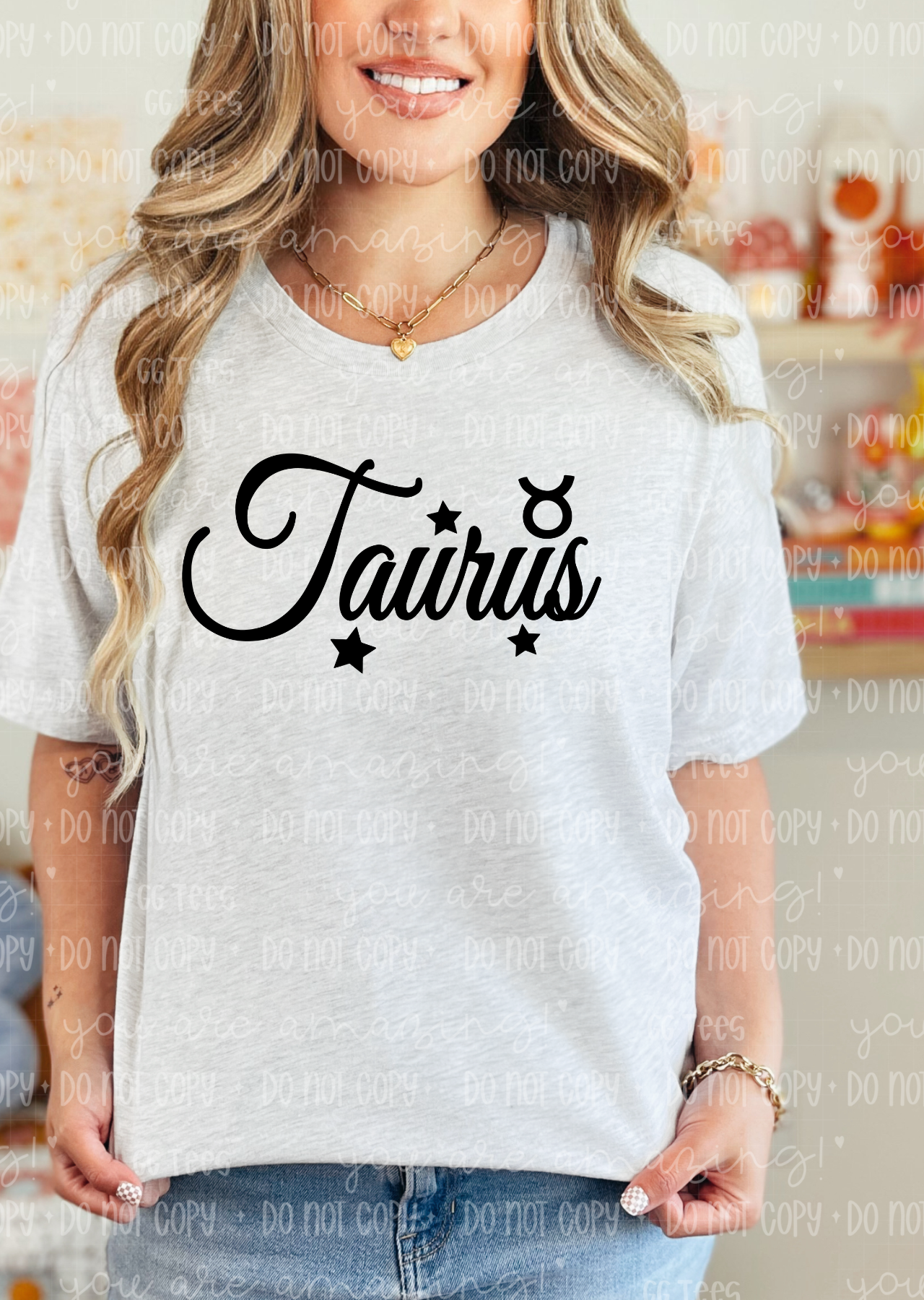 Taurus Zodiac Sign Tee