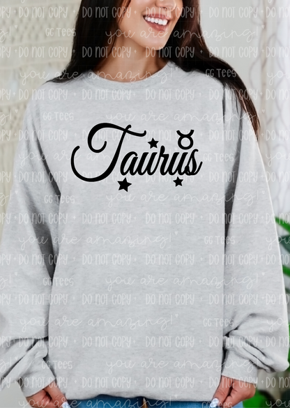 Taurus Zodiac Sign Tee