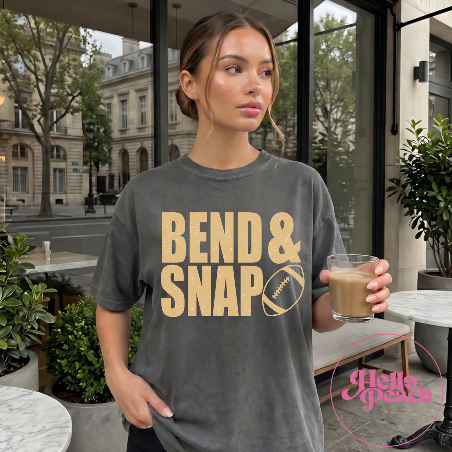 Greenbay Bend and Snap Tee