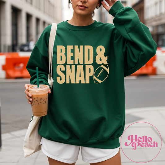 Greenbay Bend And Snap Crewneck