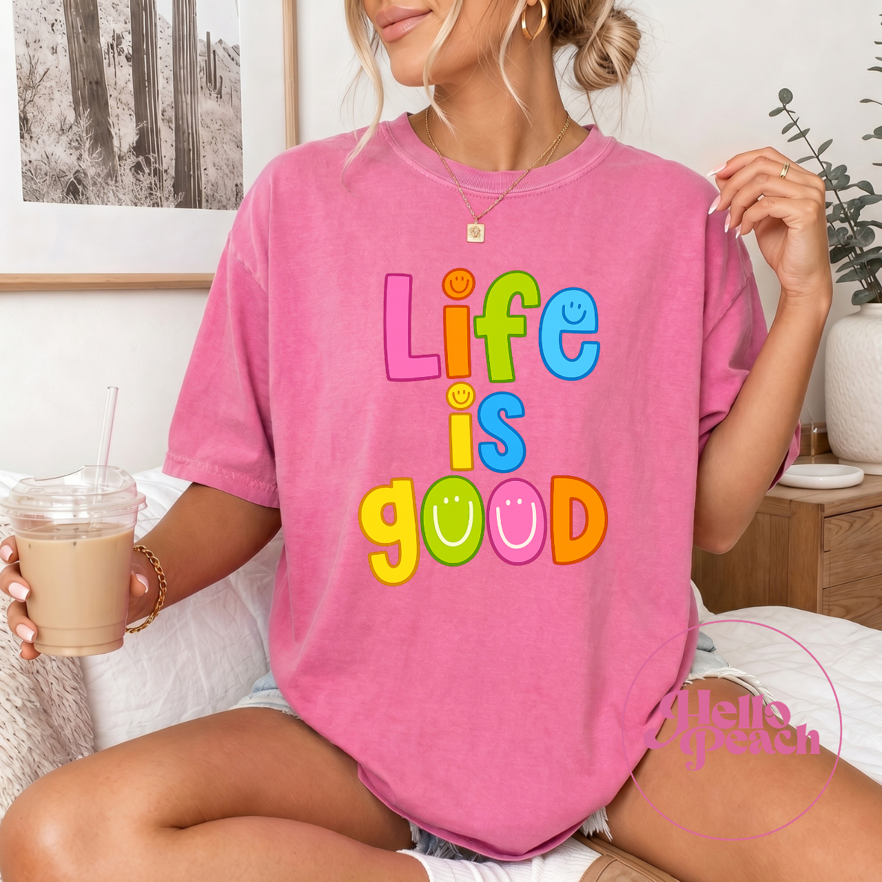 Life Is Good Tee