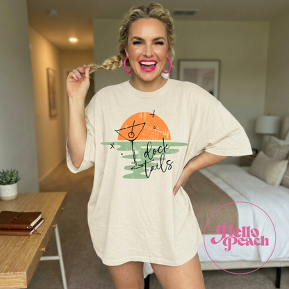 Boat Dock Martini Tee