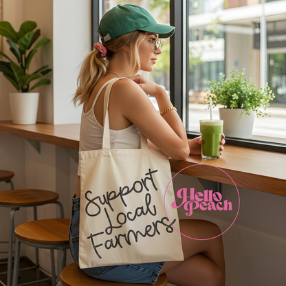 Support Local Farmers Tote