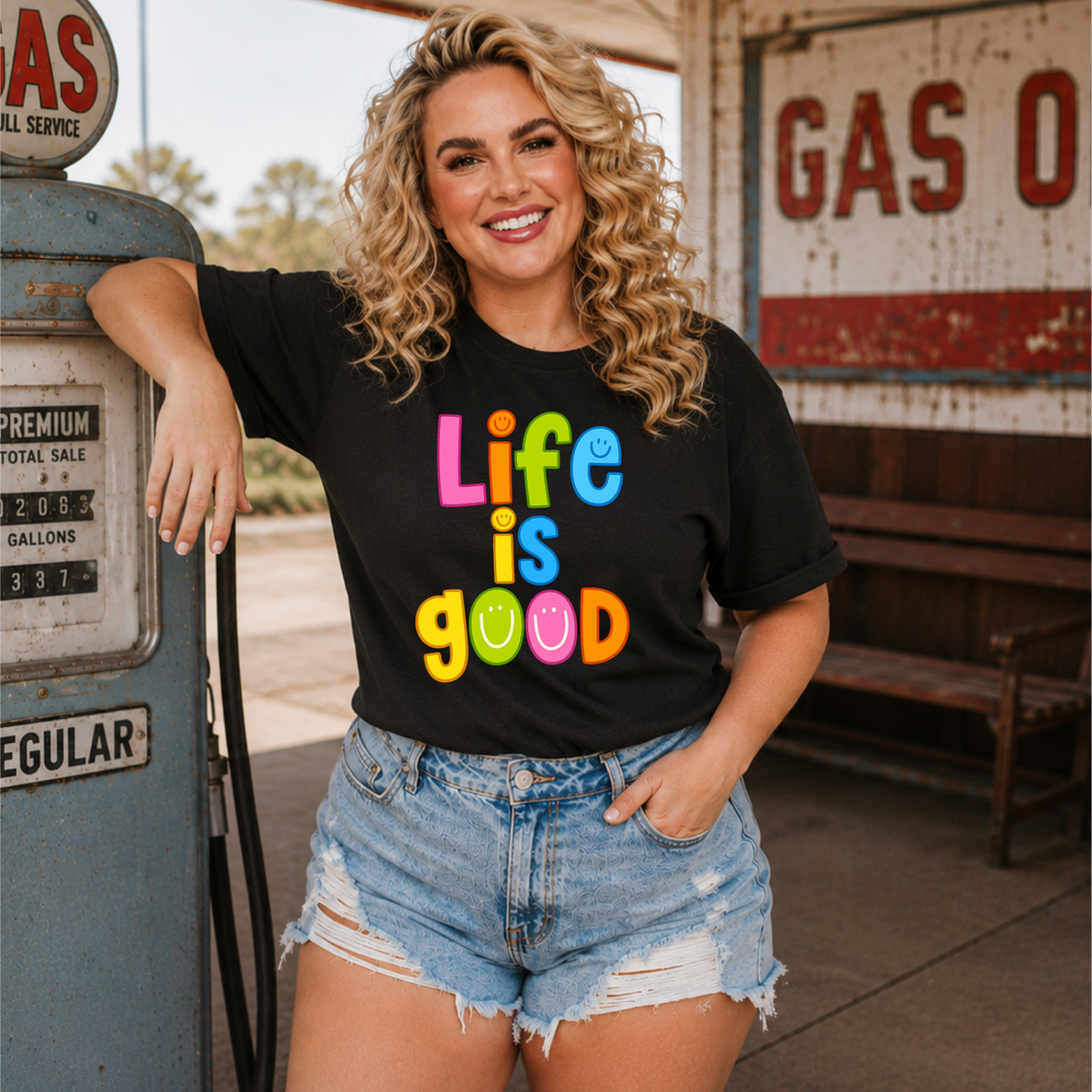 Life Is Good Tee