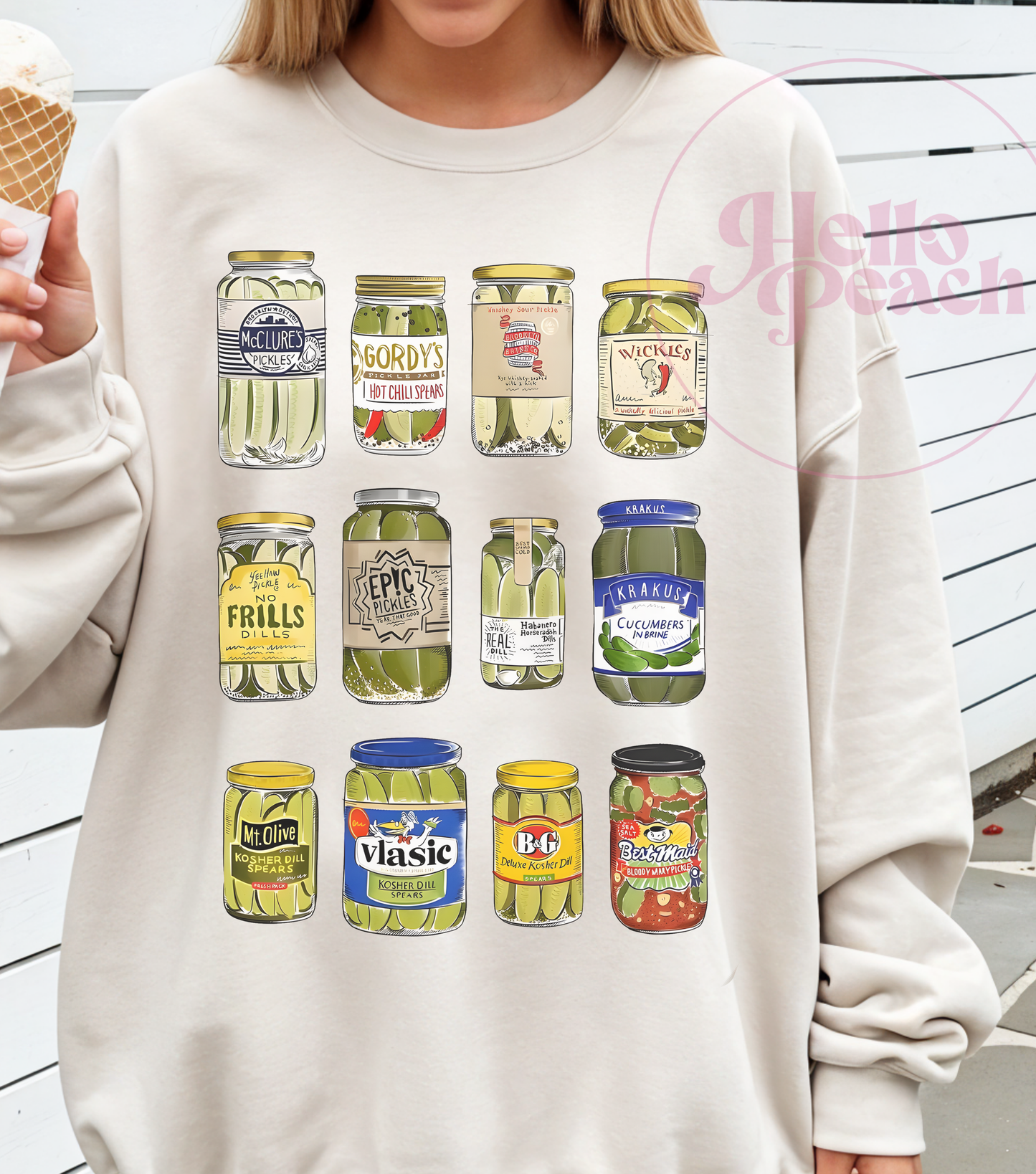 All The Pickles Crewneck