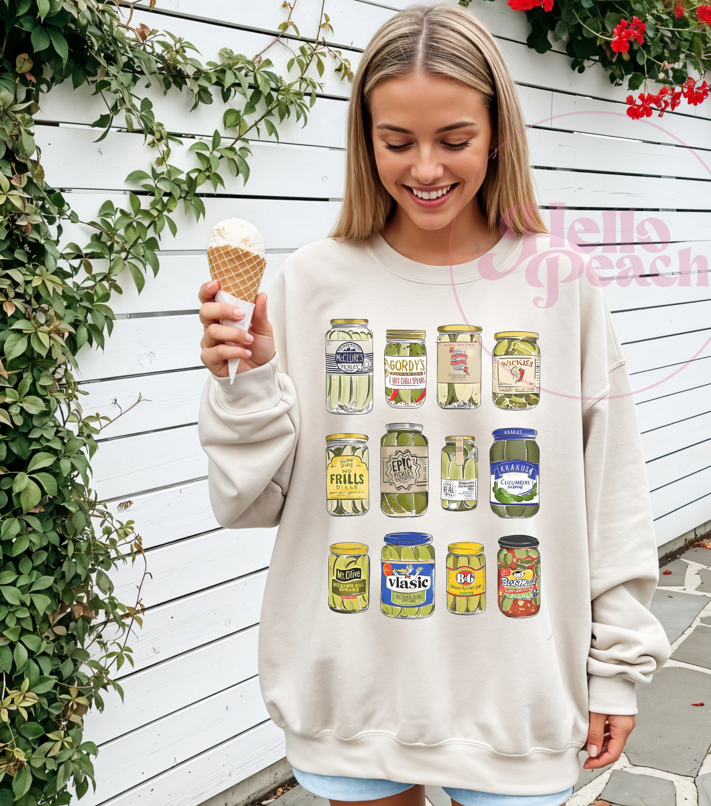 All The Pickles Crewneck