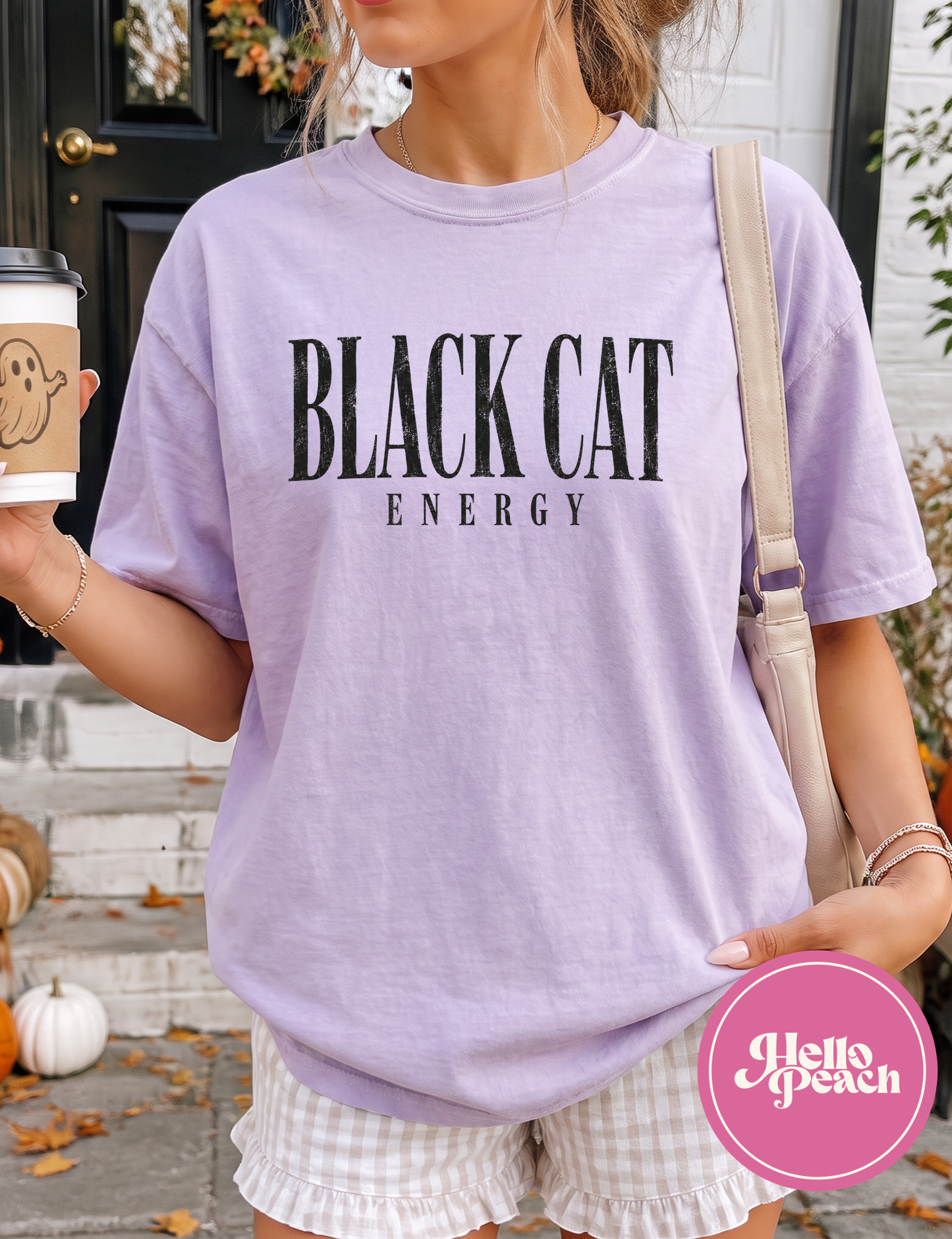 Black Cat Energy Tee