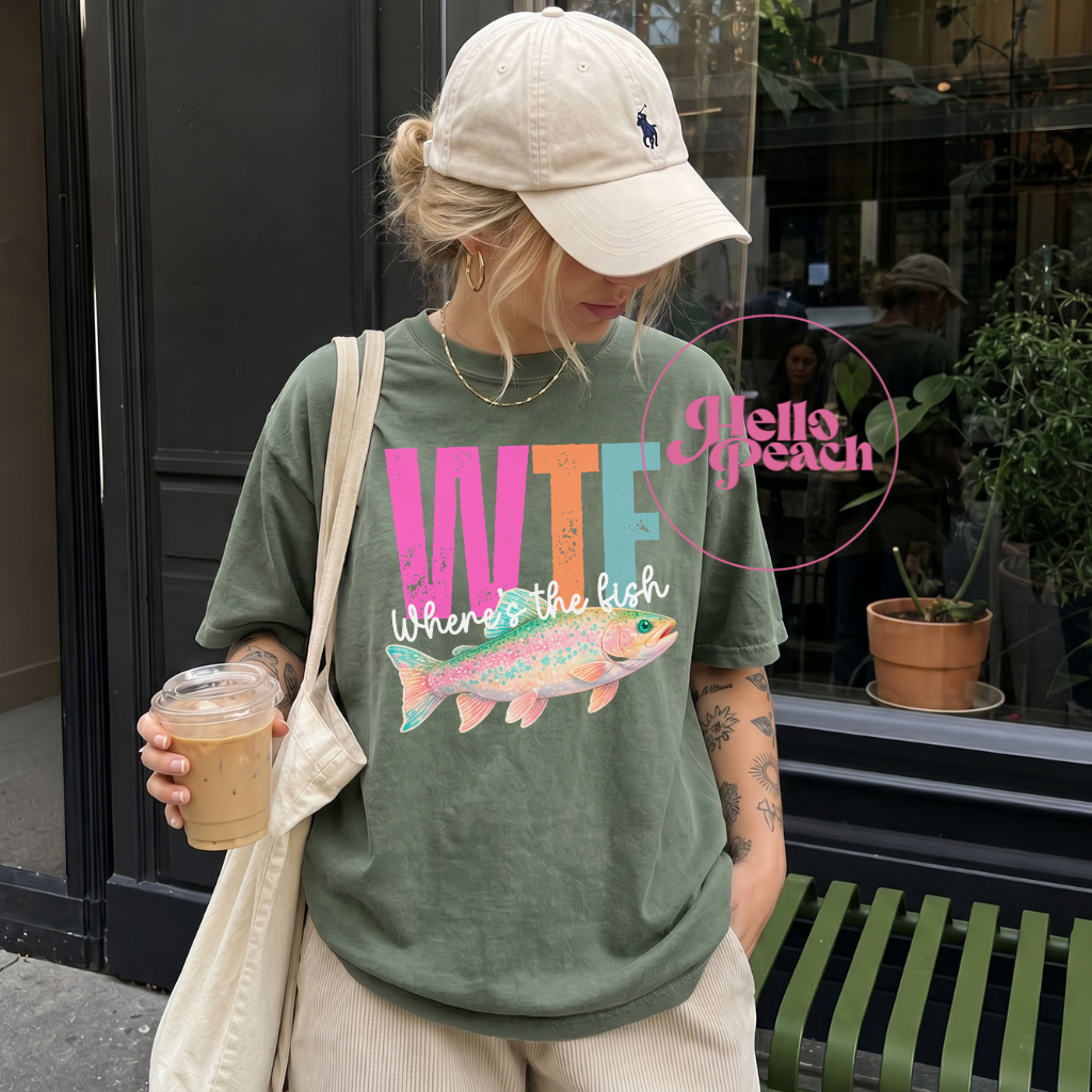 WTF Where's The Fish Tee