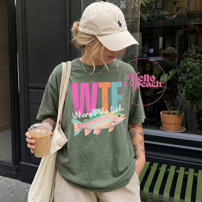 WTF Where's The Fish Tee
