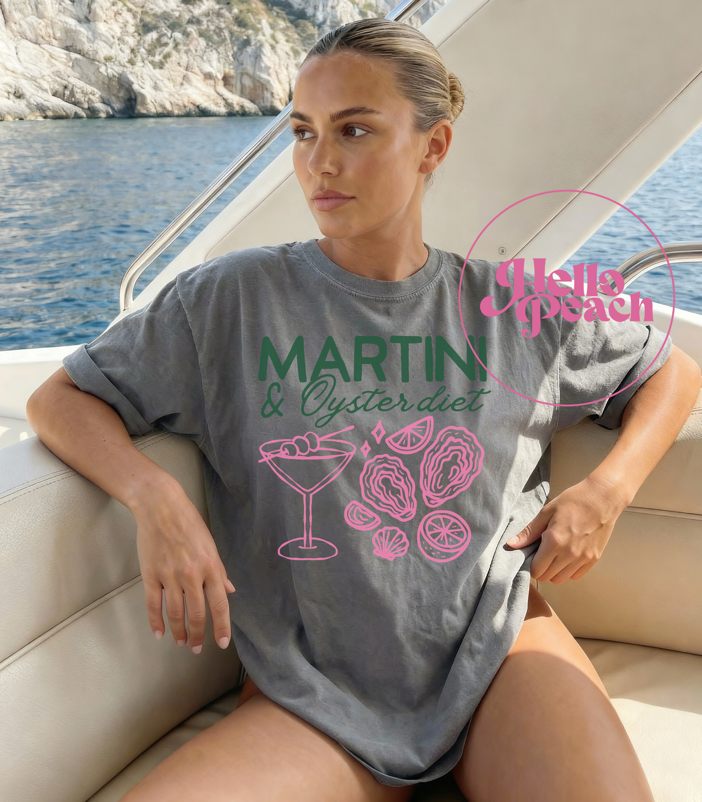 Martini & Oysters Tee