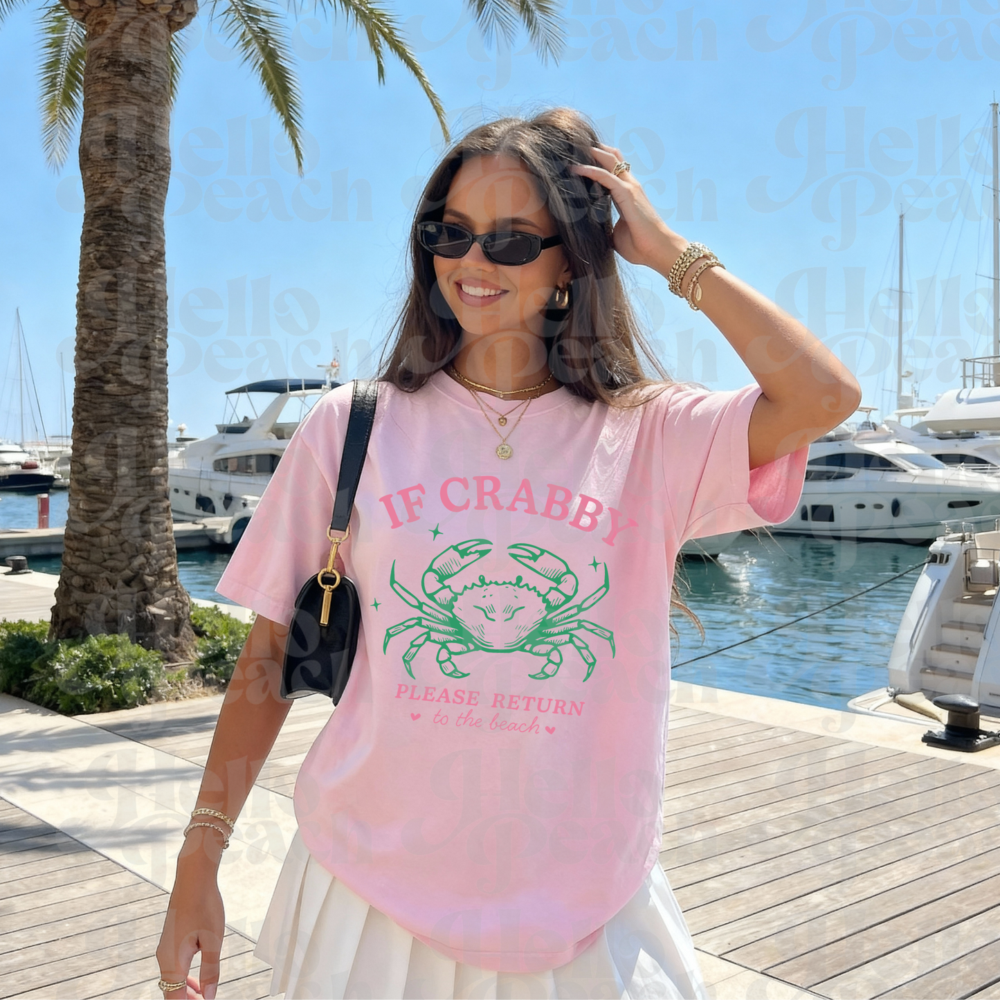 If Crabby Return to Beach Tee or Sweatshirt