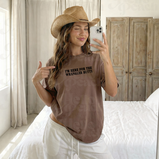 Wrangler Butts Tee or Sweatshirt