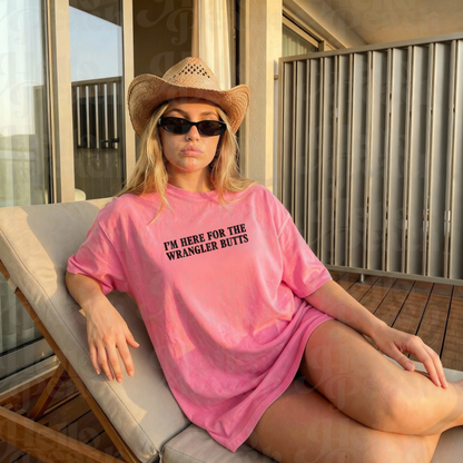Wrangler Butts Tee or Sweatshirt