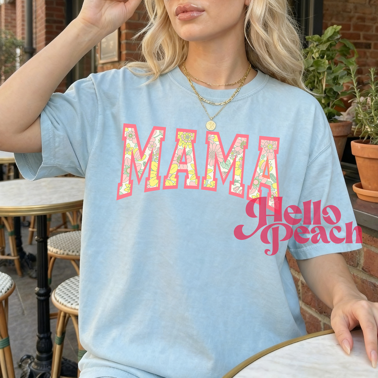 Floral Mama Tee or Sweatshirt