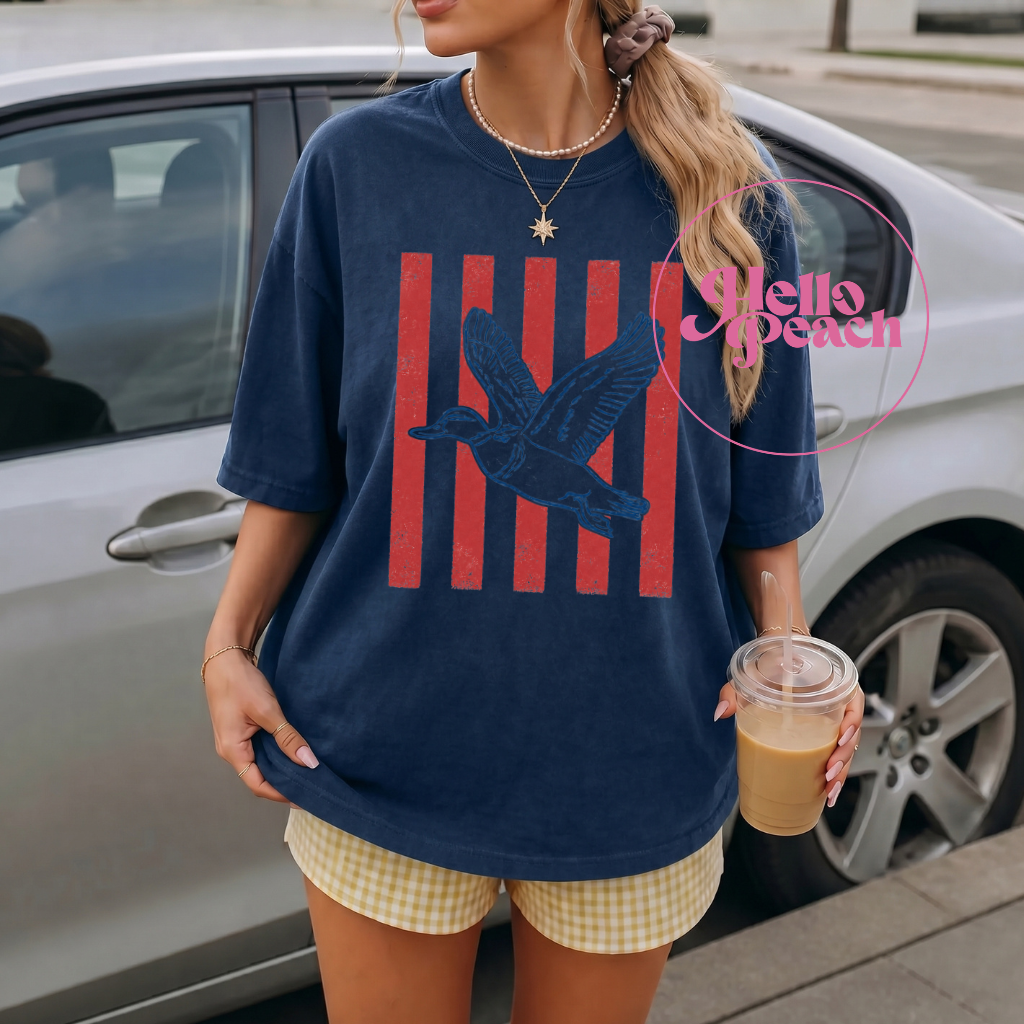 Patriotic Duck Tee