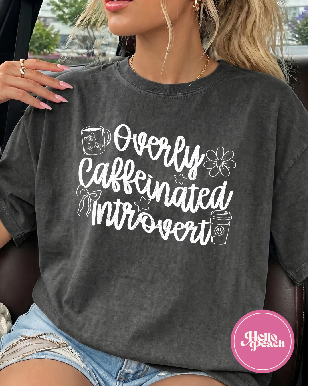 Overly Caffinated Introvert Tee