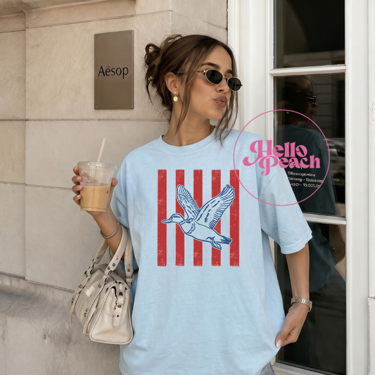 Patriotic Duck Tee