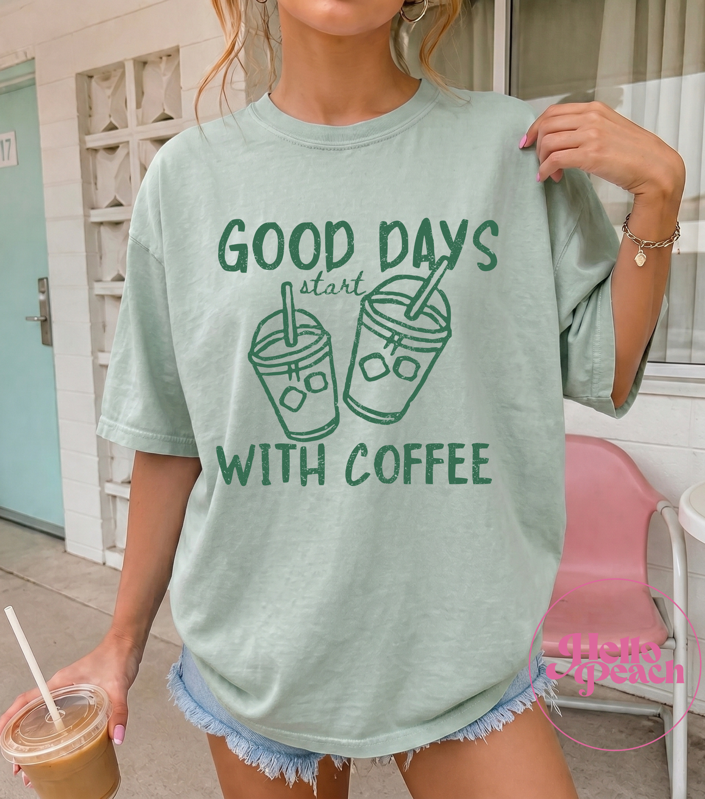 Good Days Start With Coffee Tee