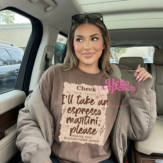 Espresso Martini Please Tee