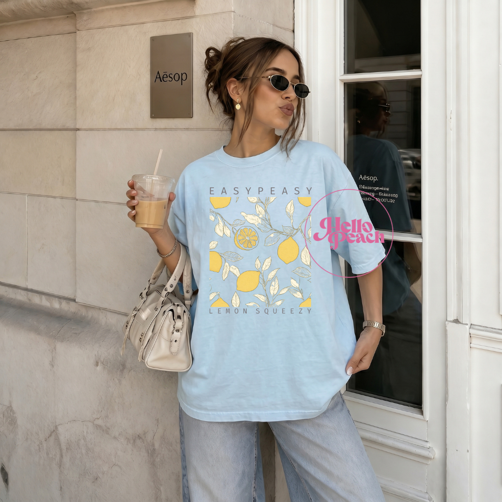 Easy Peasy Lemon Squeezy Tee