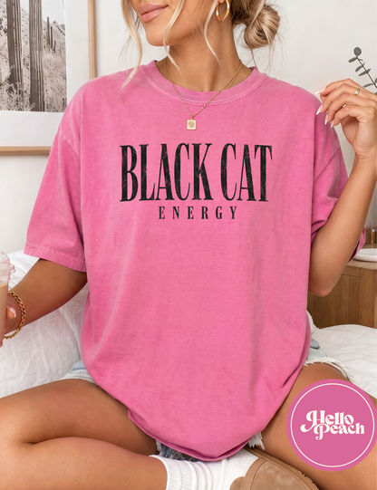 Black Cat Energy Tee