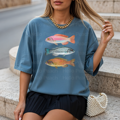 All The Fishies Tee or Sweatshirt
