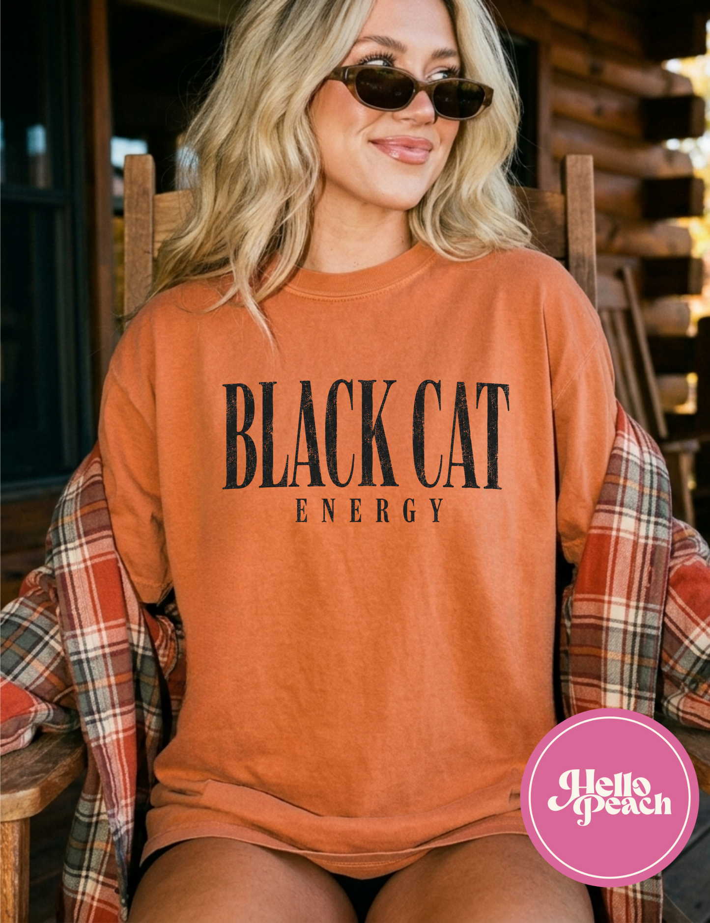 Black Cat Energy Tee