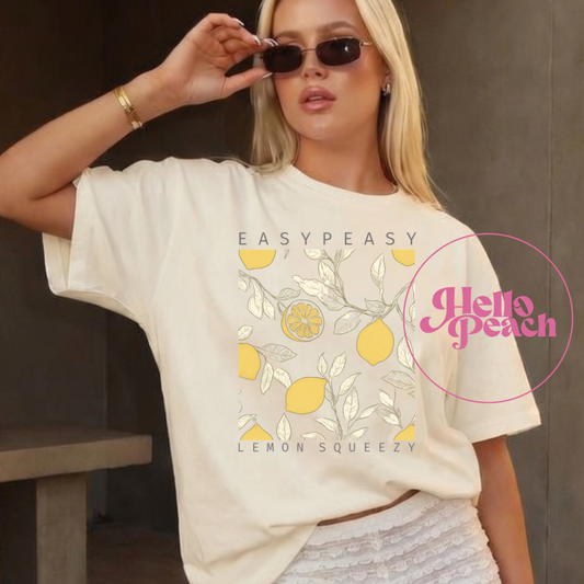 Easy Peasy Lemon Squeezy Tee