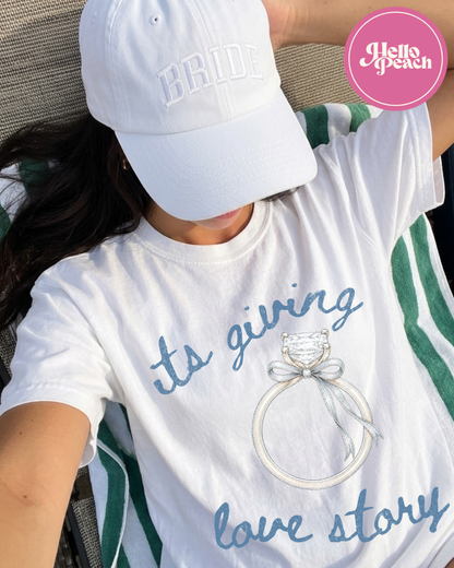It's Giving Love Story Tee