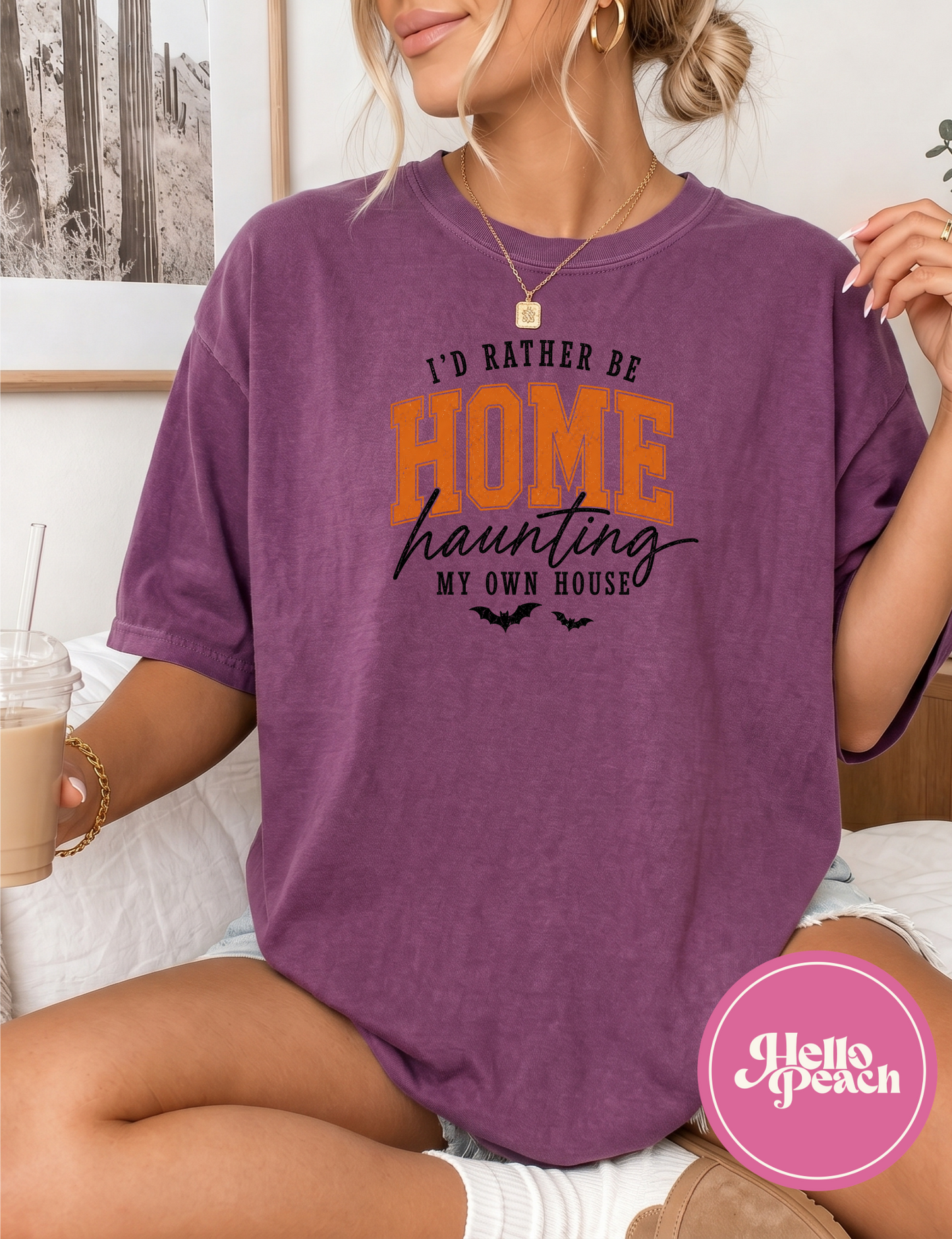 I'd Rather Be Home Tee