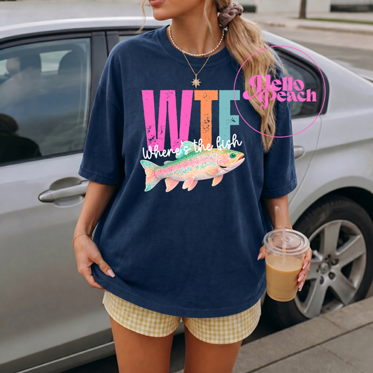WTF Where's The Fish Tee