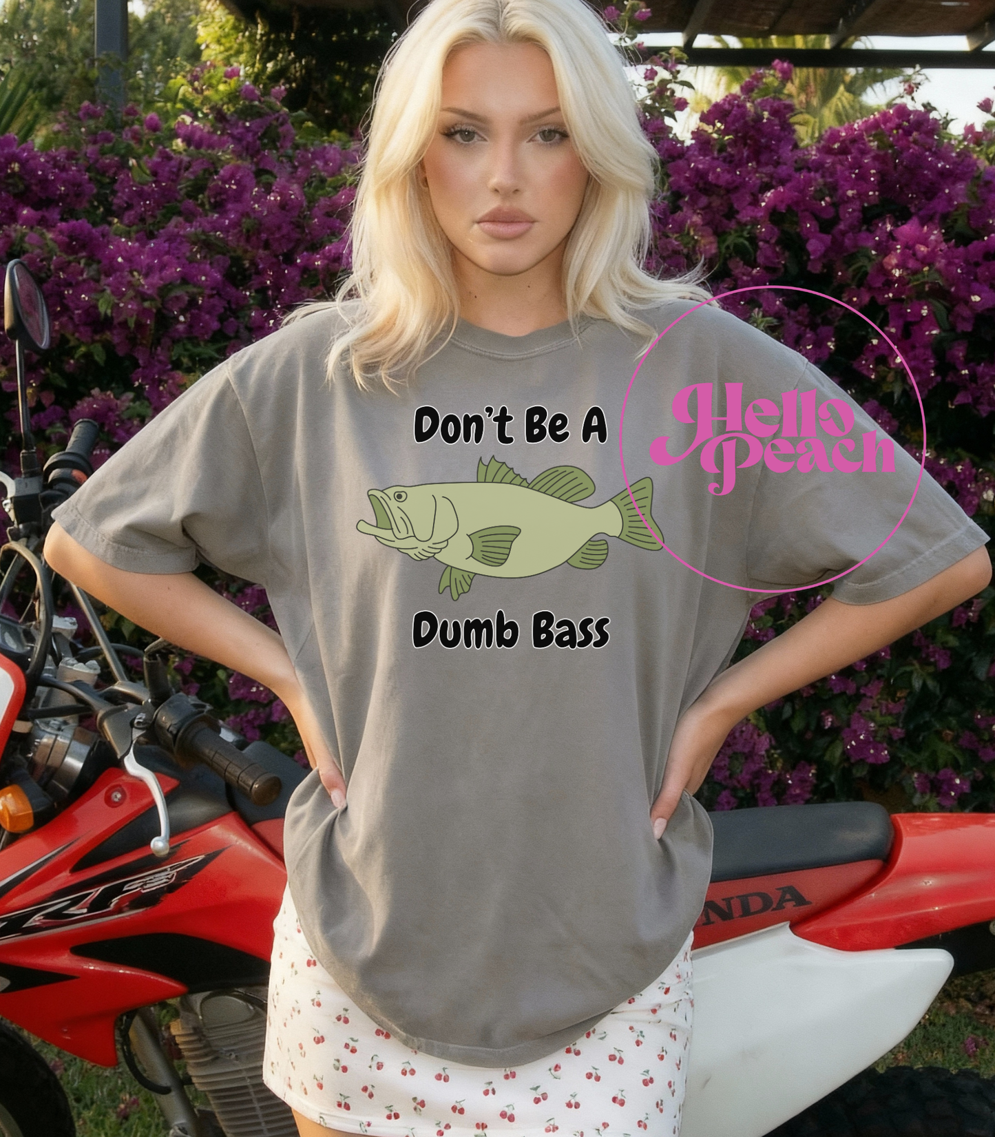 Don't Be A Dumb Bass Fish Tee