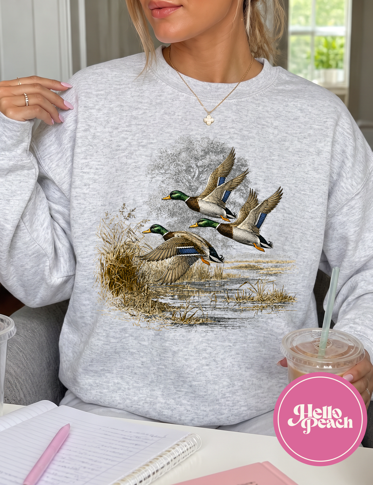 Duck Trio Crewneck